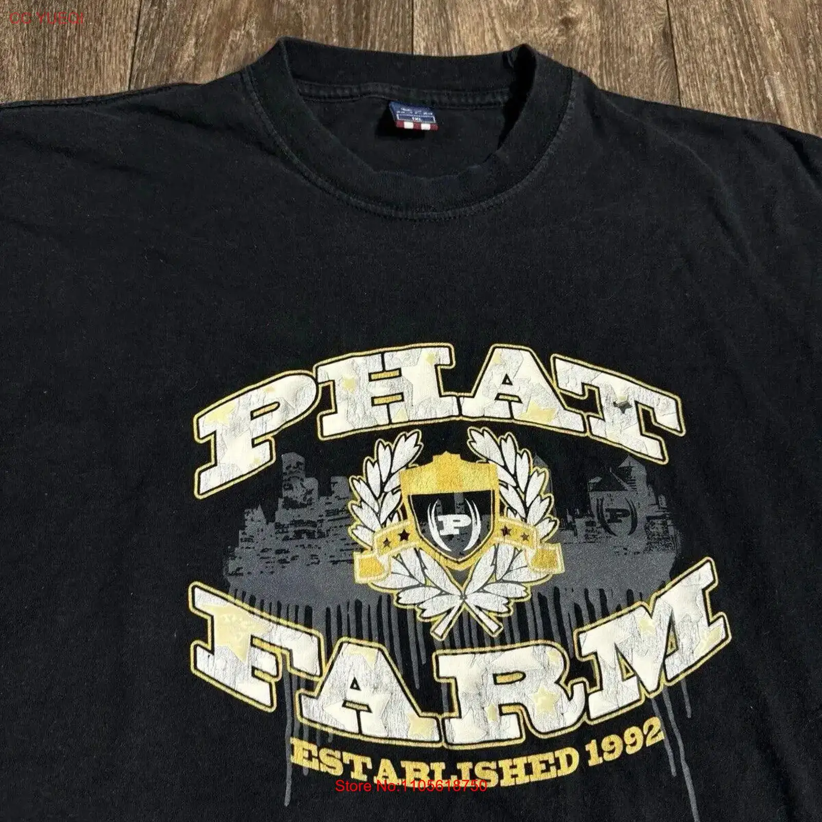 Urban Farming Is - Camiseta Vintage Y2K Phat Farm Hip