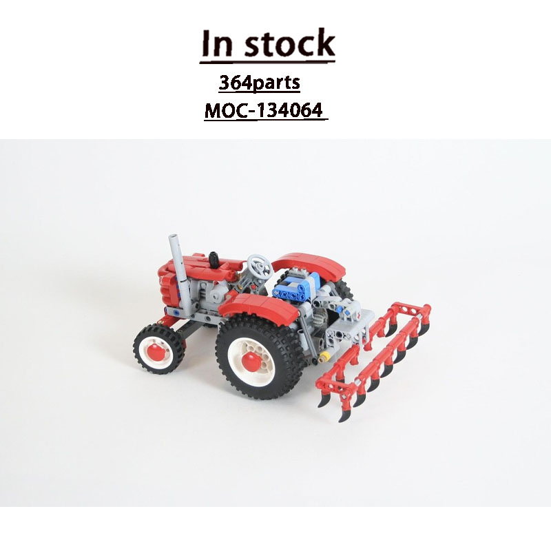 Urban Farming Is - MOC-134064 Trator Agrícola Retrô Urbano de