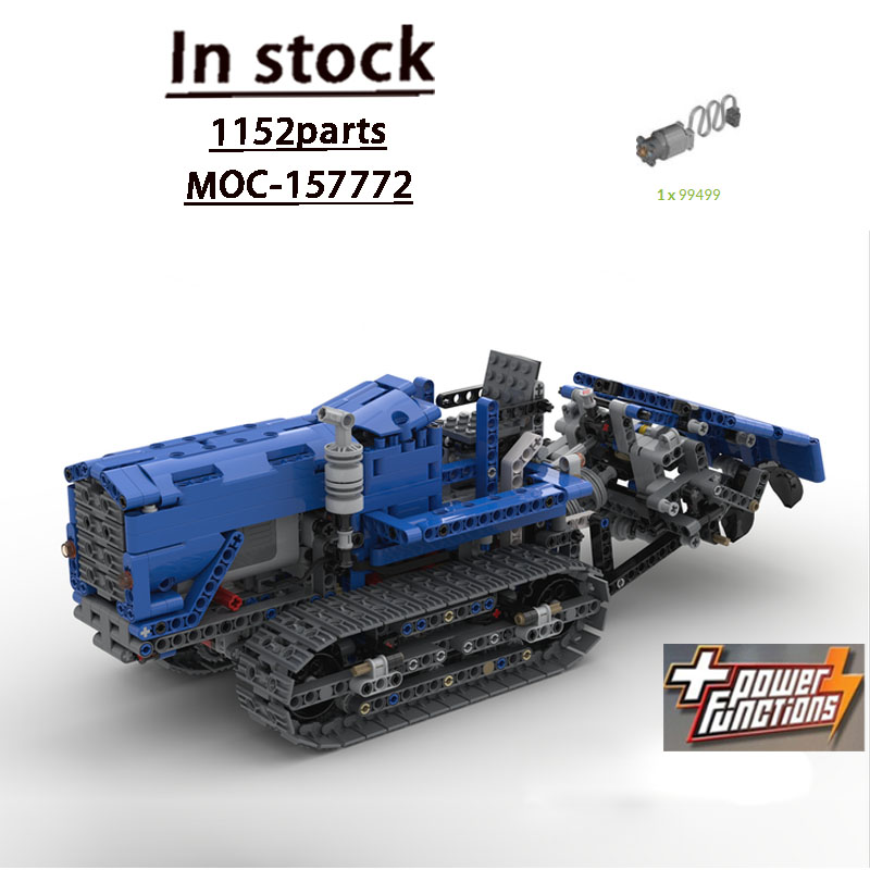 Urban Farming Is - MOC-157772 Trator Agrícola Urbano de Esteira,