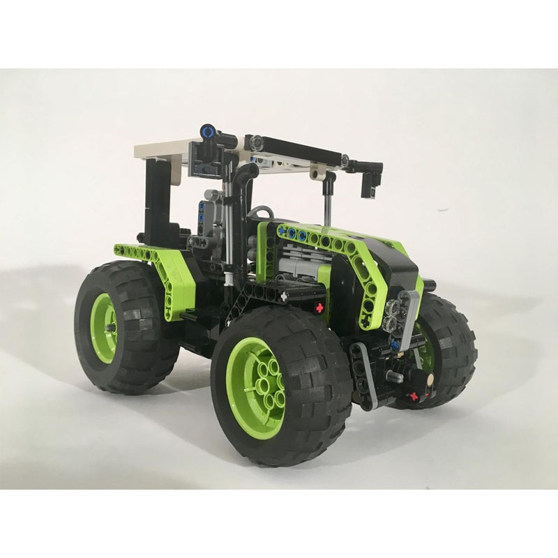 Urban Farming Is - MOC-97333 Trator Agrícola Urbano de Blocos