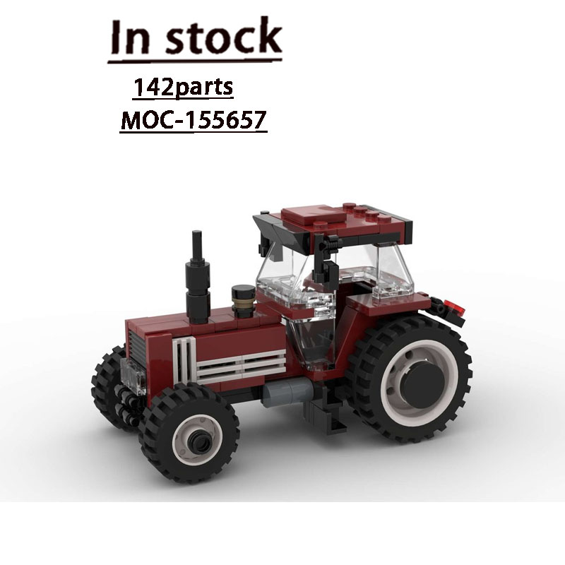 Urban Farming Is - MOC-155657 Trator Agrícola Retrô Urbano de
